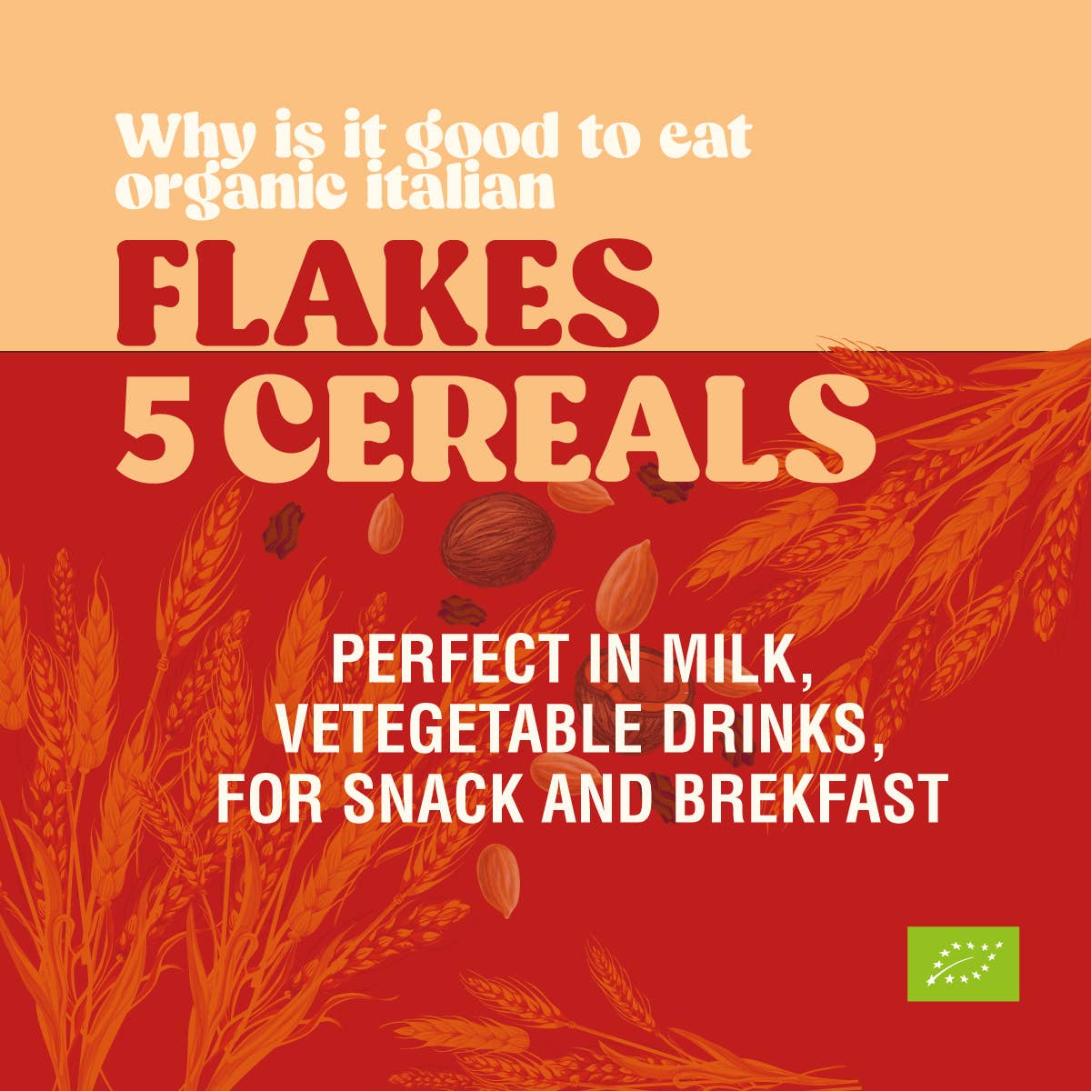 Stella Foods s.r.l. - Vente Céréales pour le petit-déjeuner - Flocons bio de 5 céréales STELLA 500 g3