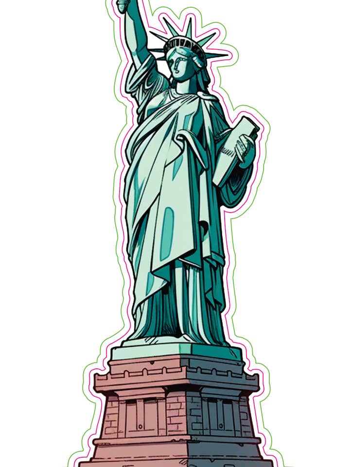 Liberty Enlightening Sticker for wholesale by Big monkey