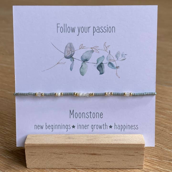 Følg din passion - månesten armbånd for engroshandel hos Bits&Pieces