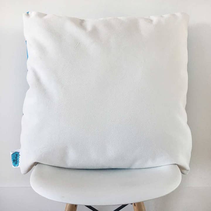 The MoMeMans - Wholesale Throw/Decorative Pillow - Cloud Birds Velveteen Pillow8