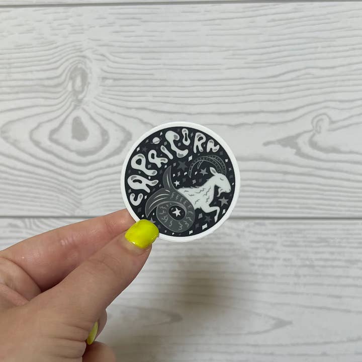 Steinbock-Aufkleber für den Großhandel von Mason Jar Designs