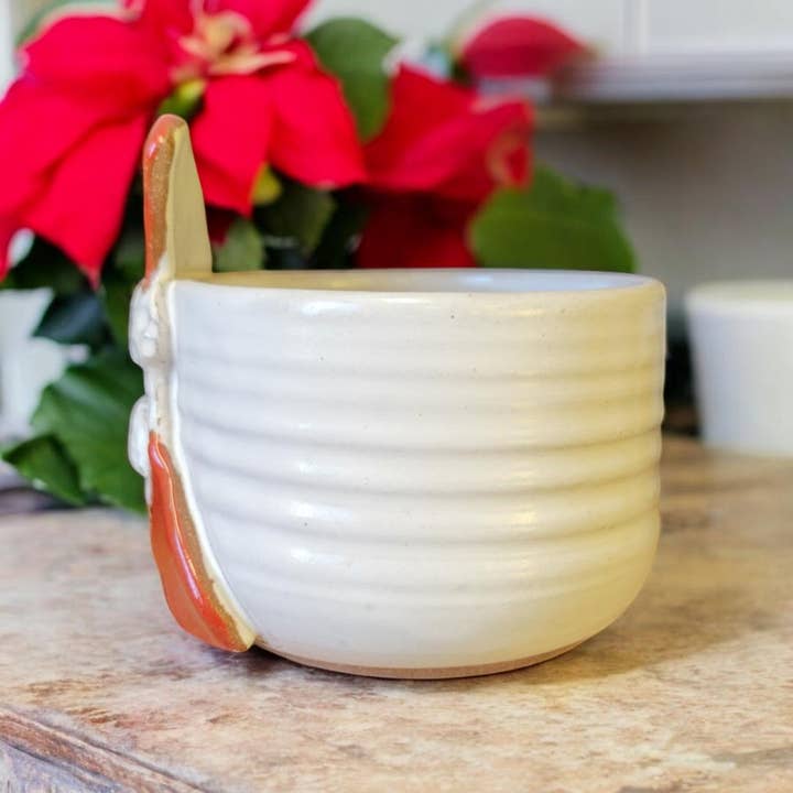 MudWorks Pottery – Großhandel Dekorative Platte/Teller/Schüssel – Schale mit Weihnachtsmann