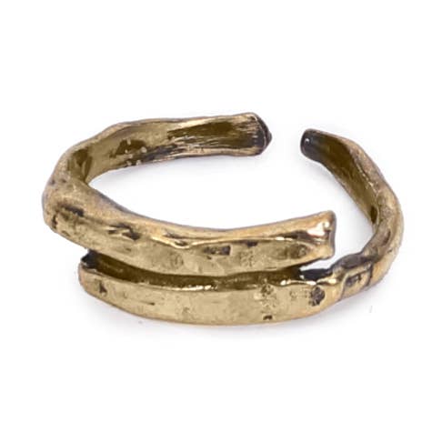 Håndlavet bronze ring - BRN6971 for engroshandel hos Chanour