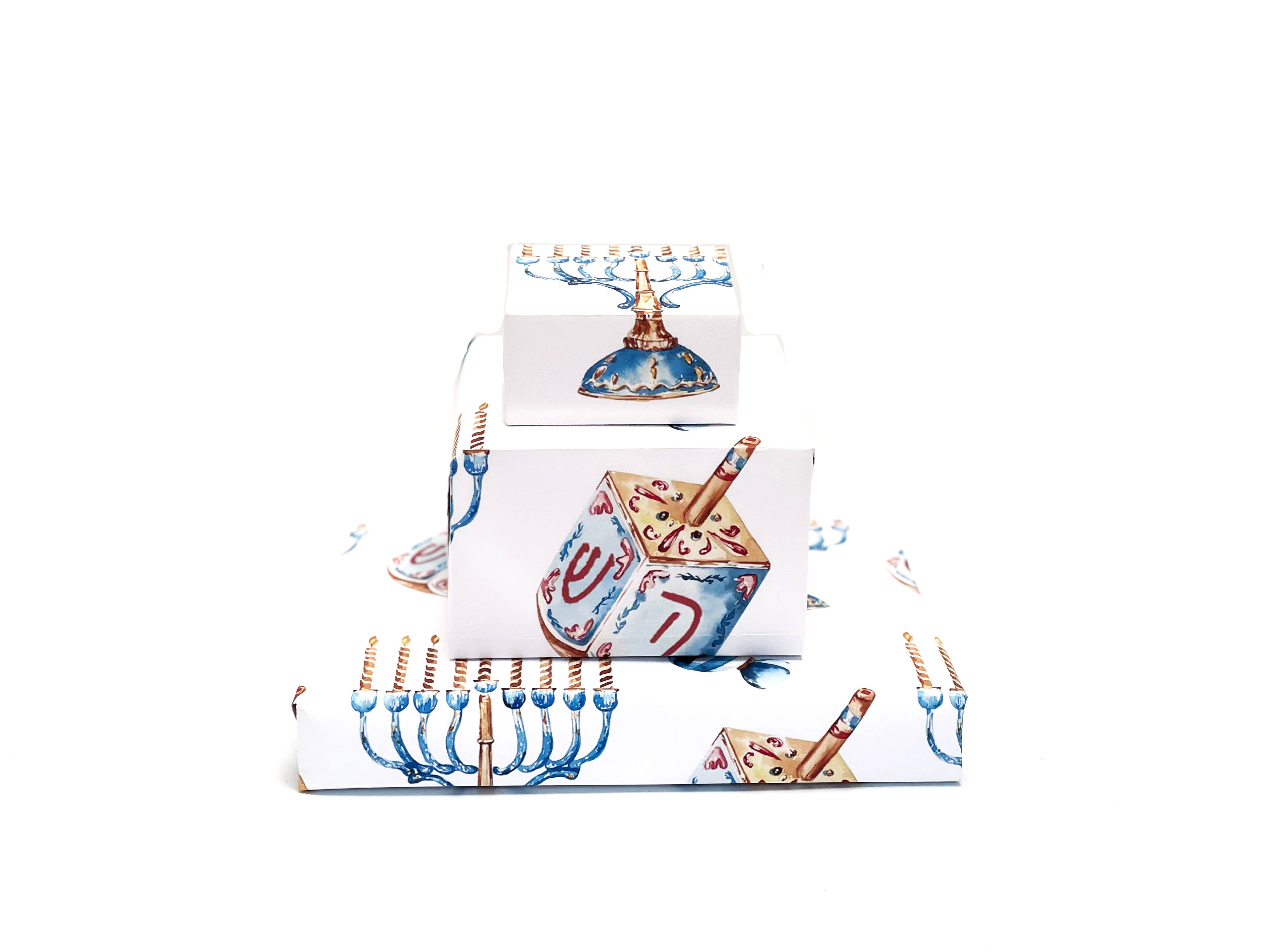 JOSIL Paperie & Gift – wholesale Wrapping paper roll – Hanukkah Gift Wrap2