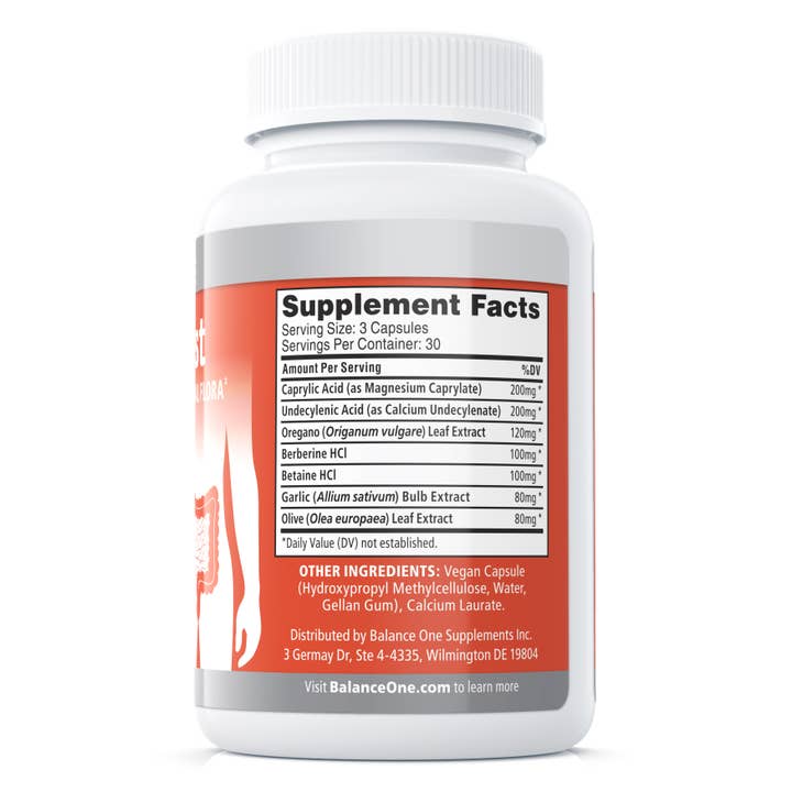 Balance One Supplements - Wholesale Oral Supplement/Vitamin - CandAssist – Natural Support for Candida Overgrowth7