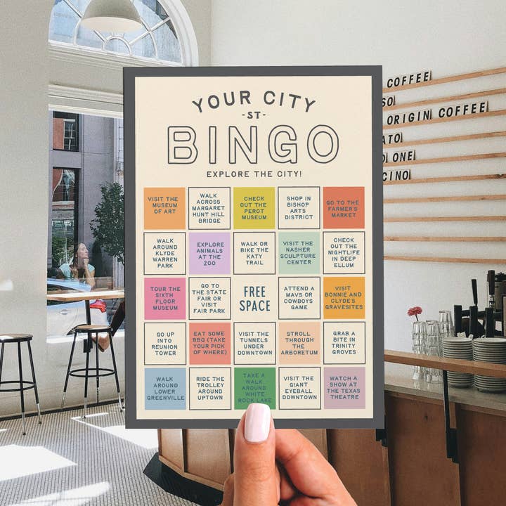 Easyhand Goods – formerly Onderkast - Wholesale Card Game - Custom City Explorer Bingo Card17