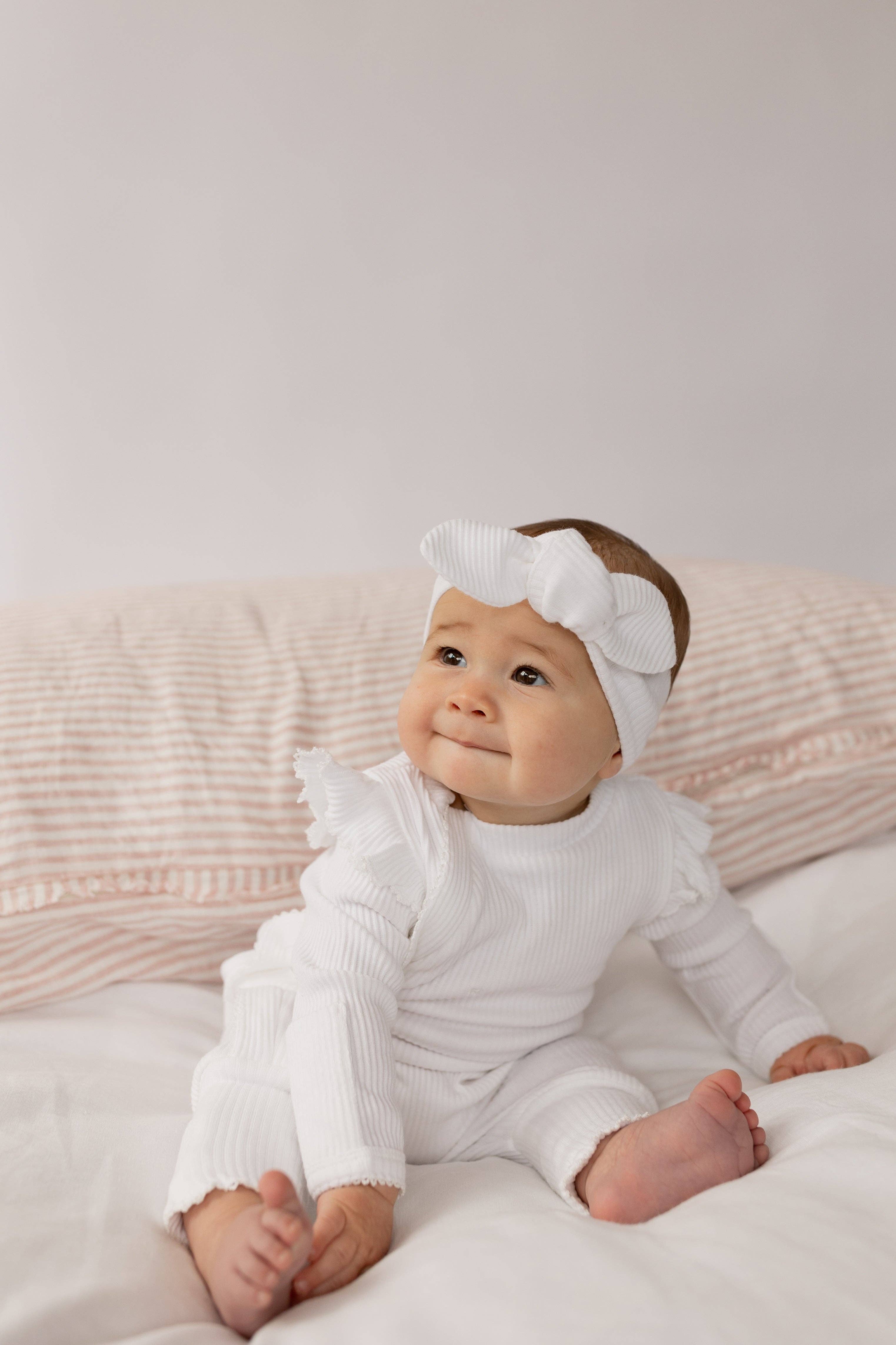 RAI & CO - Venta al por mayor Peto - Bebés - Body de canalé con volantes3