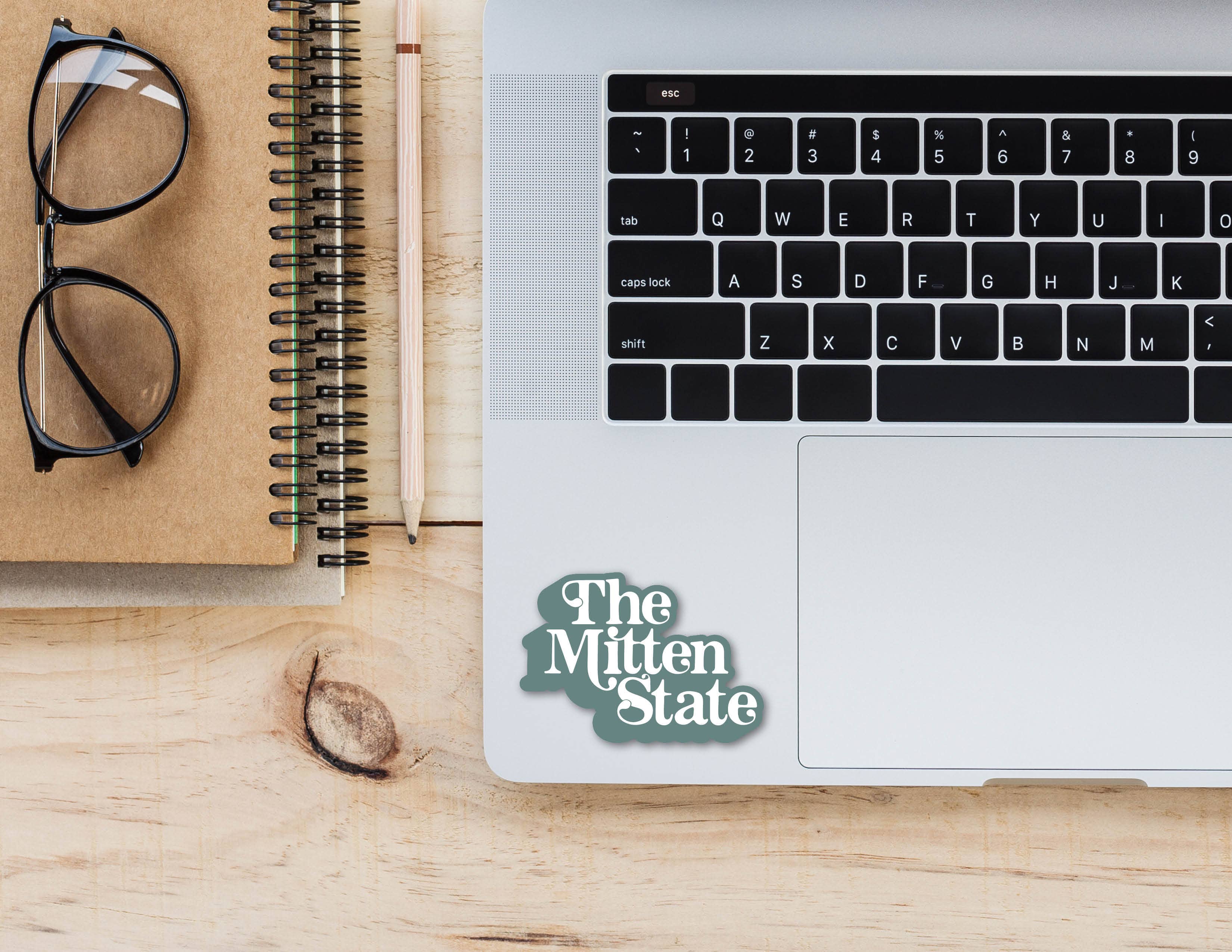 NorthHouse Creative Co. - Wholesale Sticker - "The Mitten State" Lettering Vinyl Sticker1