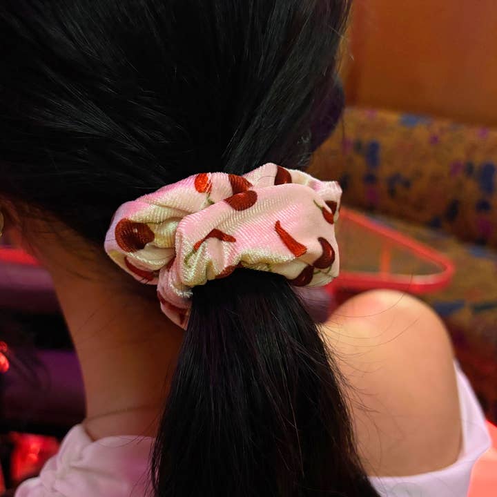 Coconut Lane - Wholesale Scrunchie - Women’s - Cherry Spice Scrunchie1