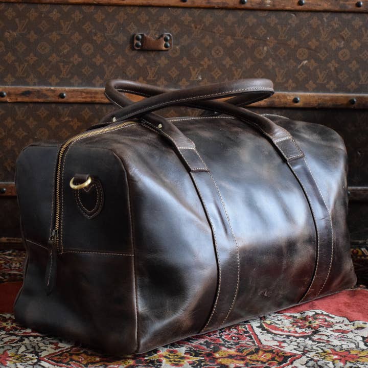 Cuirage - Wholesale Weekender Bag - Men's - MEN'S LEATHER TRAVEL BAG - THE IMPERIAL2