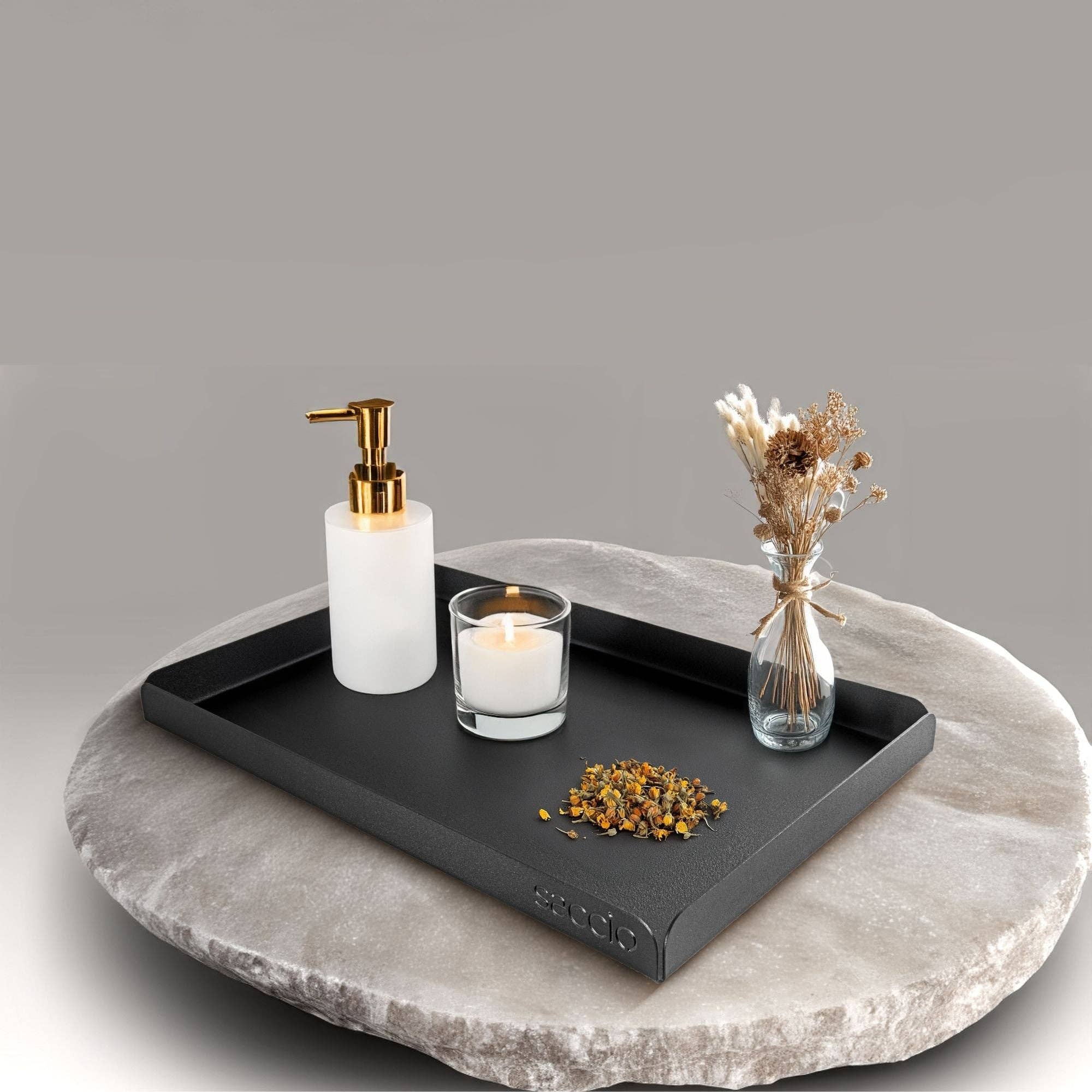 benjashop - Wholesale Serving Tray - Saccio Modern Serving Tray with Geometric Design1