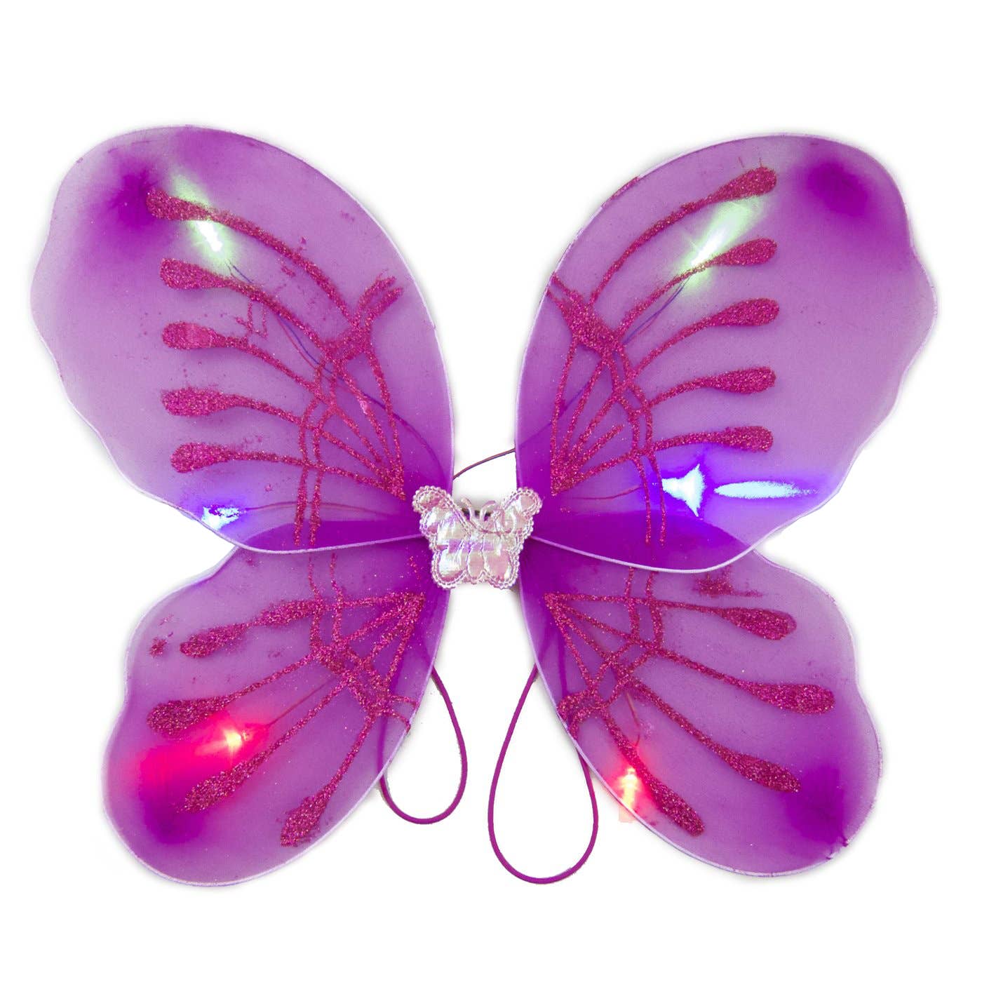 Blinkee.com, LLC - Wholesale Light-Up Toy - Kids & Baby - Light Up Fuchsia Fairy Butterfly Wings2