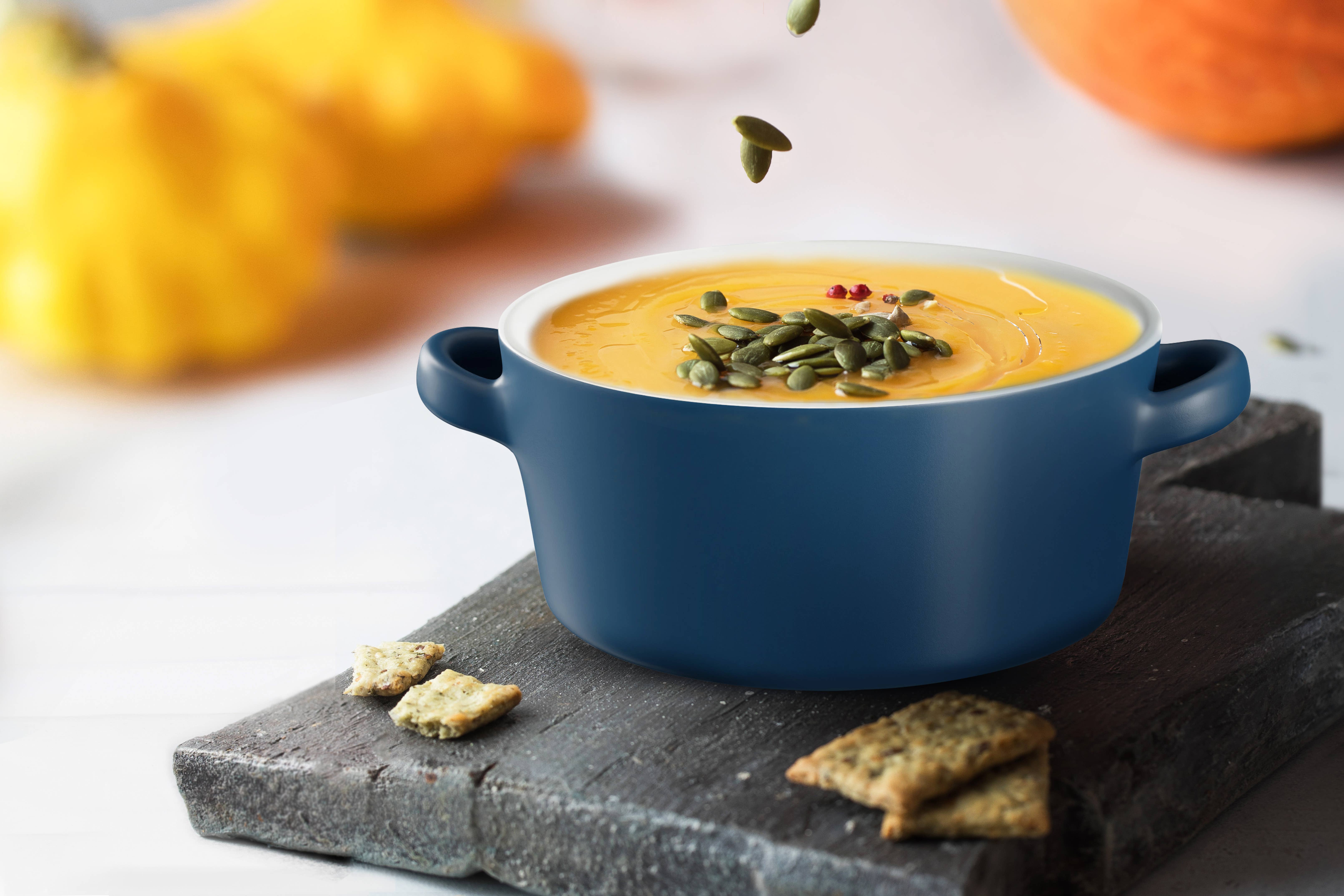 Kook - Wholesale Bowl - Kook Ceramic Stackable Soup Bowls, 23.6 oz, Set of 413