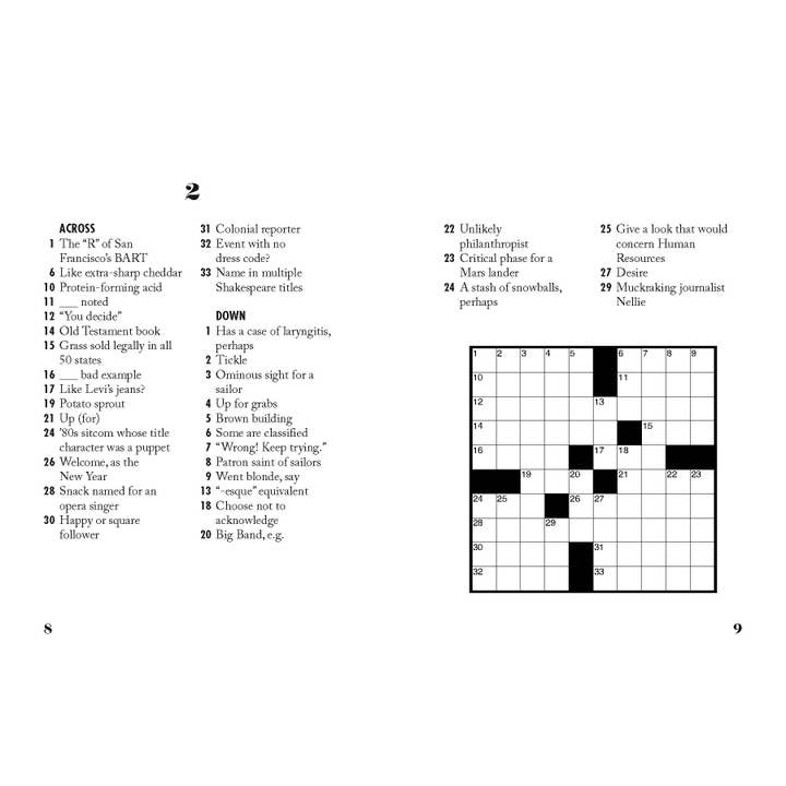 Union Square & Co. - Wholesale Book - Adult - Sit & Solve Hard Mini Crosswords by Robyn Weintraub