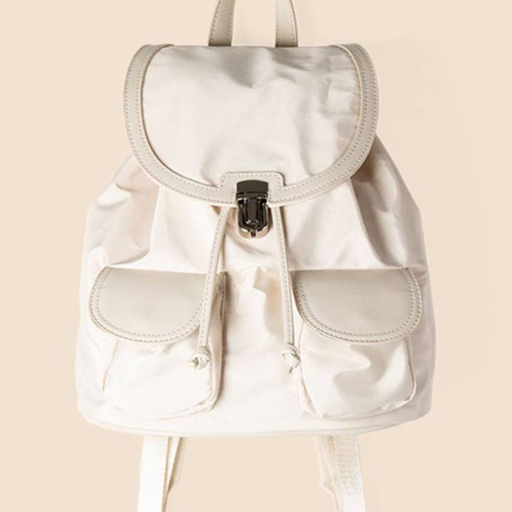 Dipped Shop - Wholesale Backpack – Women's - Trendy Drawstring Multiple Pockets Portable Backpack DP25E925