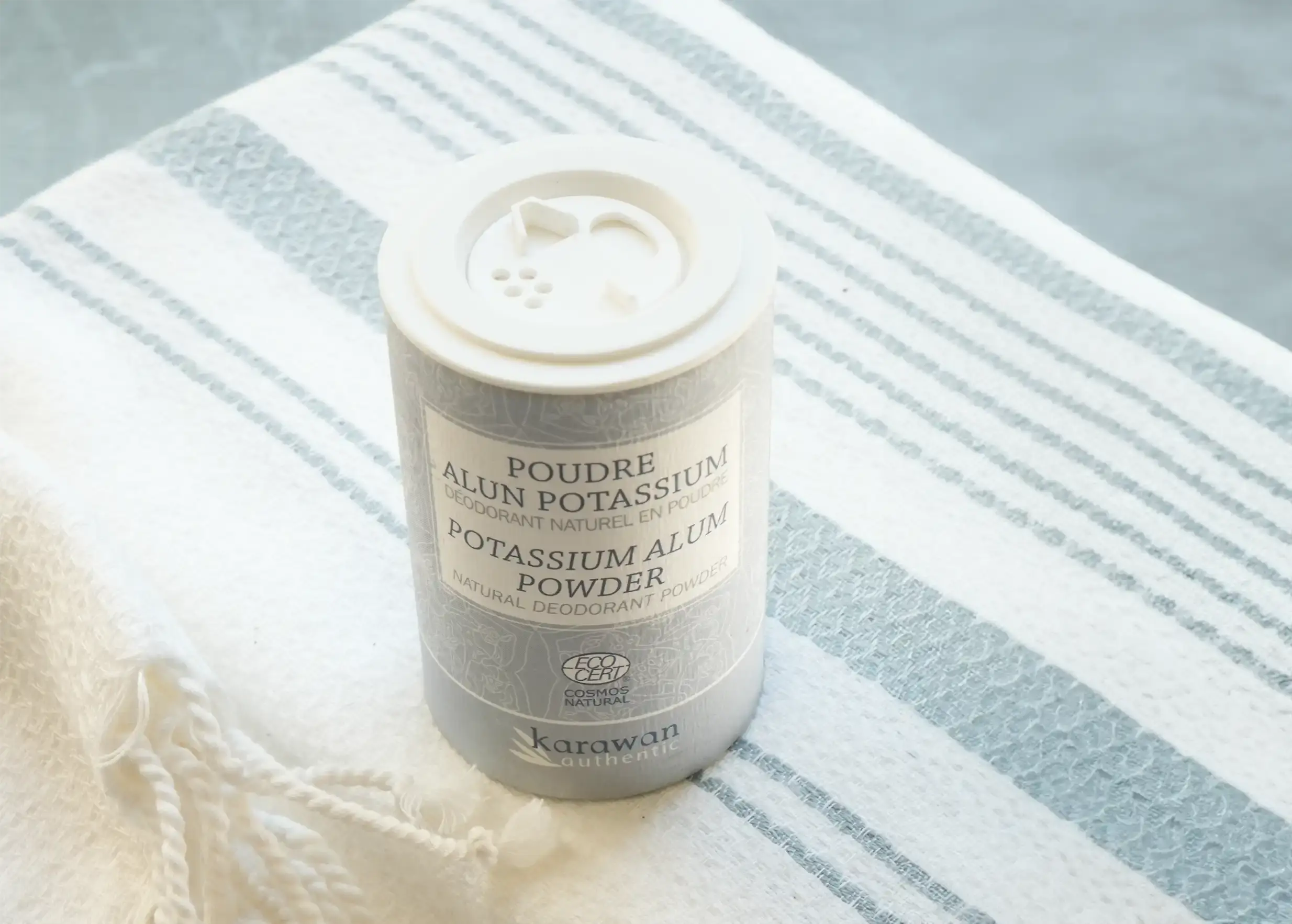 Karawan Authentic – wholesale Deodorant - Unisex – Naturligt kaliumpotassiumalumstenpulver – saltburk1