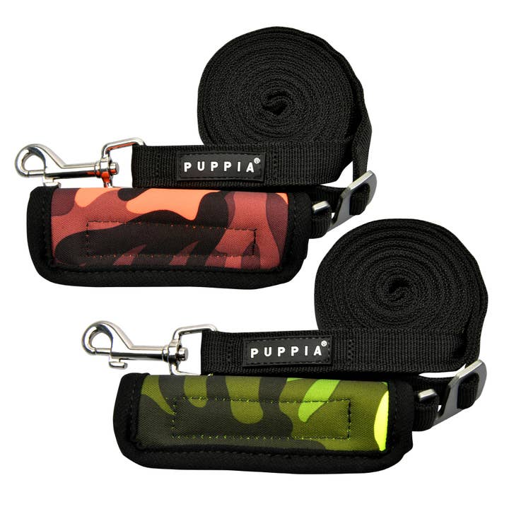 Puppia International Inc. - Wholesale Pet Leash - Dog - BATTLE COMFORTABLE GRIP WALKING CAMOUFLAGE DOG LEASH