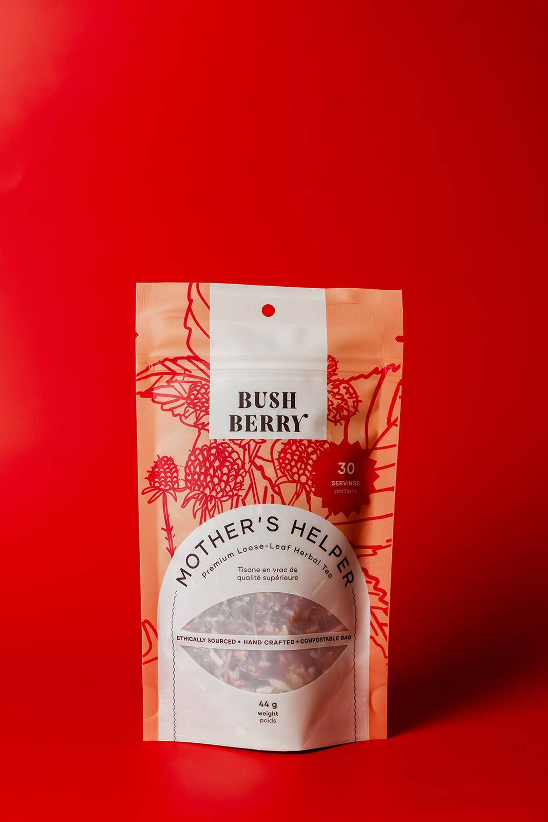 Bush Berry - Wholesale Nursing Tea - Maternity - Organic Mothers Helper Tea for Postpartum Wellbeing