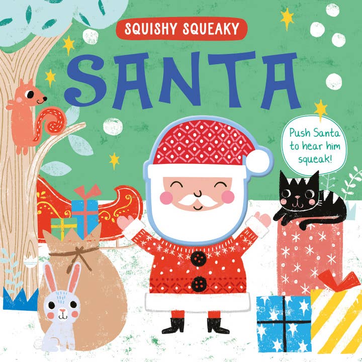 Squishy, Squeaky Santa - Children's Christmas Book for wholesale by Robert Frederick Ltd