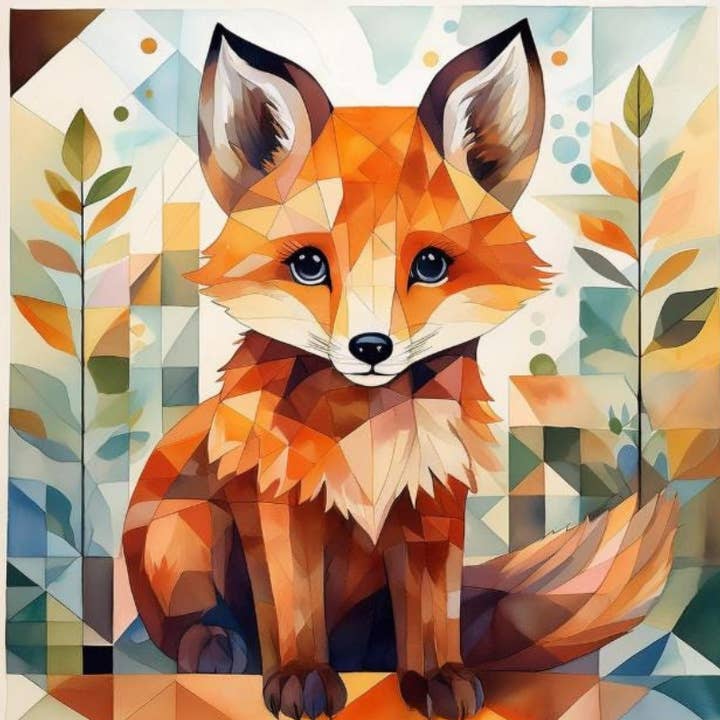 Baby Fox per la vendita all'ingrosso da parte di Quiltberry Farm
