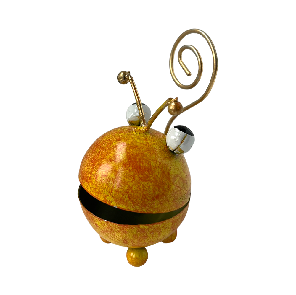 VIE - Venta al por mayor Figura decorativa - Extravagante animal de cola rizada de metal, aproximadamente 8 x 7 x 4 cm28