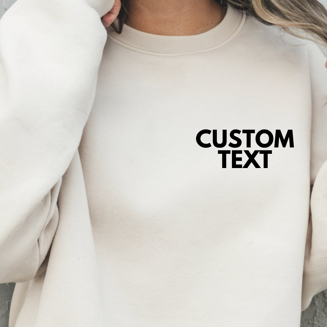 TheWorldOfMYes - Wholesale Hoodie - Women's - Custom Text Hoodie, Sweatshirt & Tee, Unisex Custom Shirt7