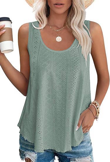 YNIQUE – Top interior – Mulher por atacado – Tops de Verão Camisas Sexy Sem Mangas Camisolas Camisolas Soltas17