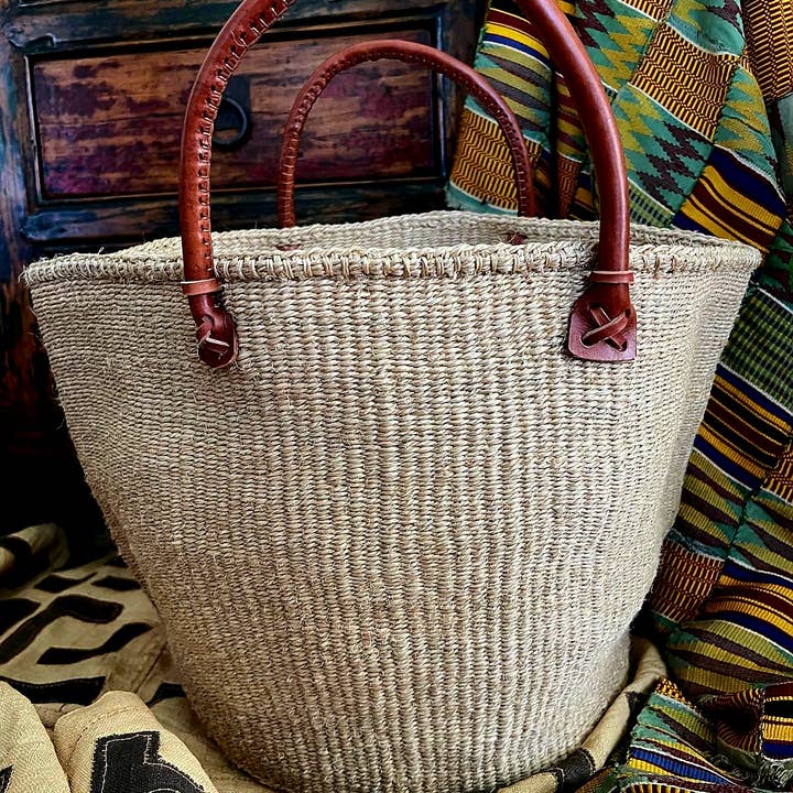 Tan Satchel Tote for wholesale by Design Africa