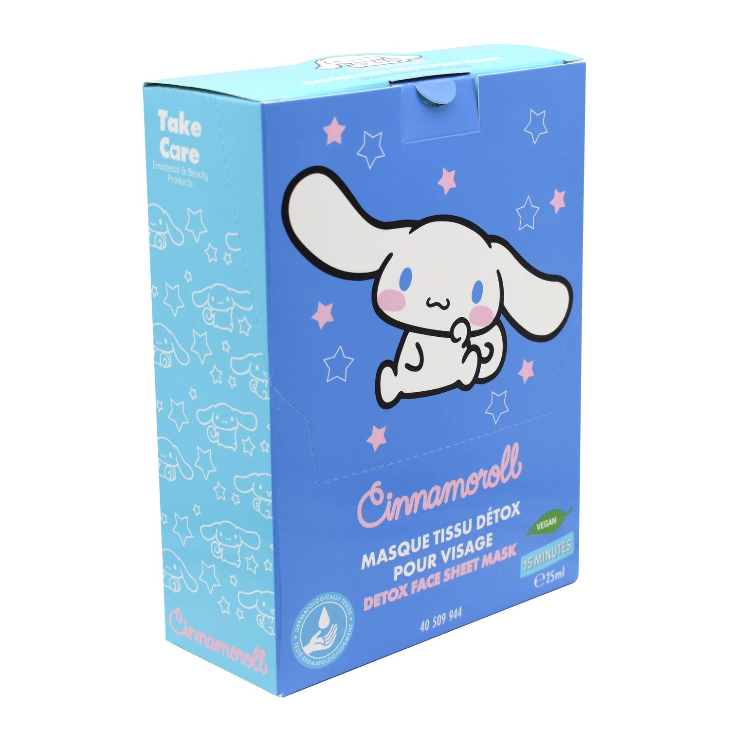 Takecare - Venta al por mayor Mascarilla - Cinnamoroll Mascarilla Facial de Tela Iluminadora para Niños4