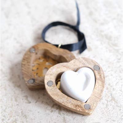 Autour Du Parfum - Venta al por mayor Perfumes sólidos - Perfume sólido Petit Coeur BOIS&ARGENT - varias fragancias