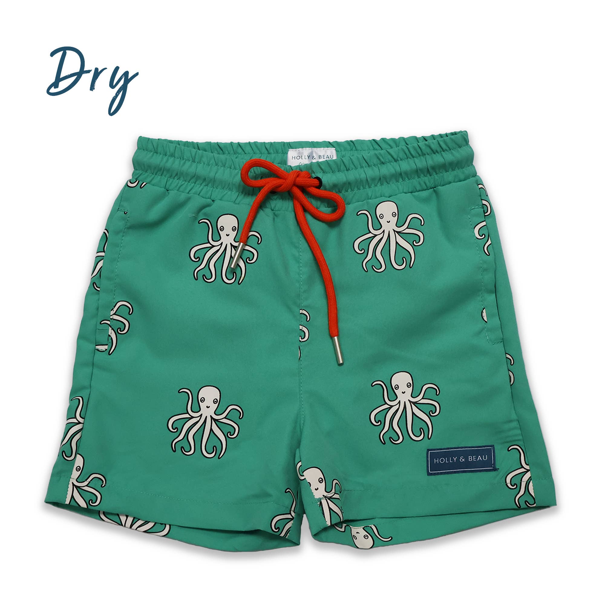 Holly and Beau – wholesale Swim shorts – Kids – Octopus Color Changing Boys Swim Trunks5