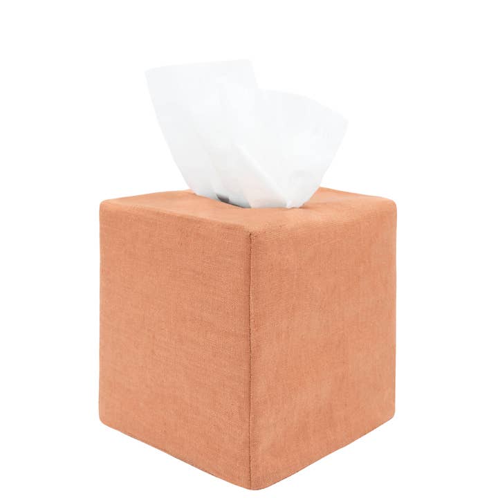 james tissue box cover in sandalwood for wholesale by PILLOWPIA