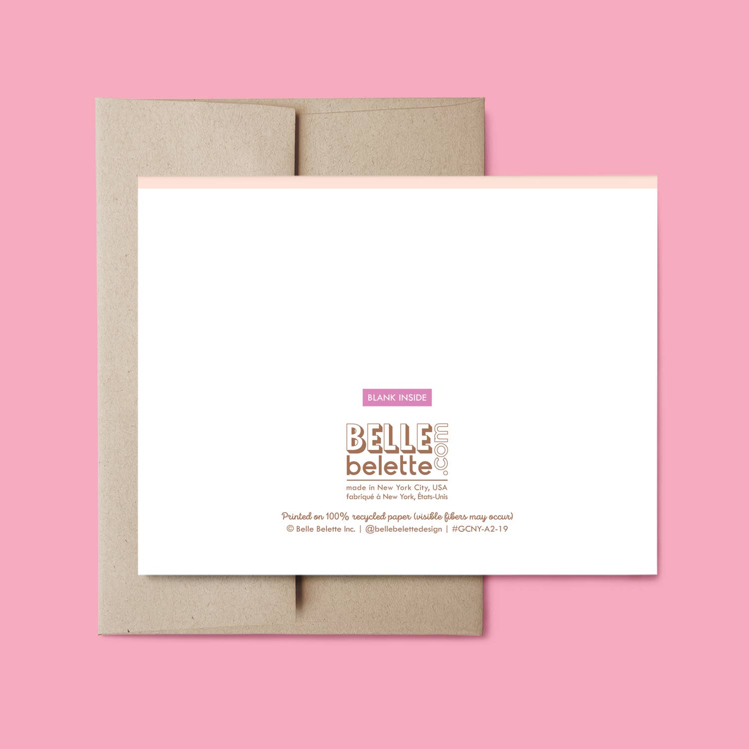 Belle Belette - Wholesale Love Card - New York The Met Love and Friendship Card1