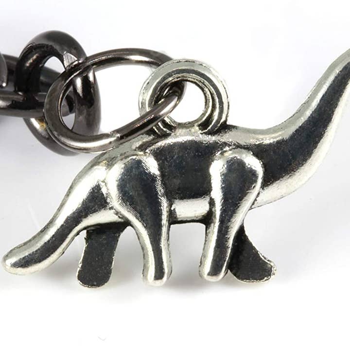 Dave The Bunny - Wholesale Keychain – Unisex - Dinosaur Keychain | Brontosaurus Key Chain for Dinosaur Lovers a Dino Keychain Bulk Fun Keychain for Women or Men a Dinosaur Key Chain or Jurassic Keychain for the Archeologist that you know3