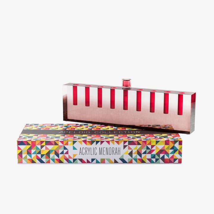 Olie Menorah Bourgogne for engroshandel hos Apeloig Collection