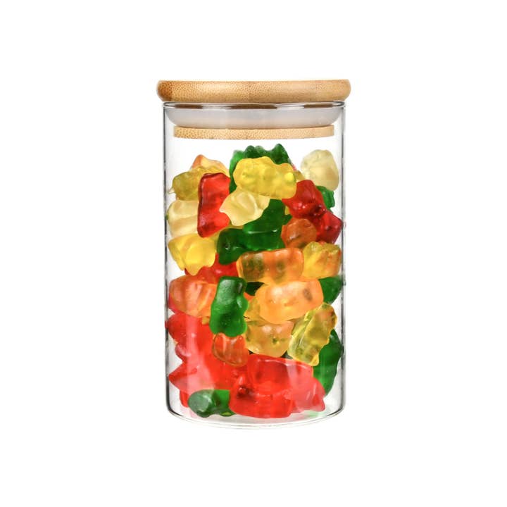 Human Objects® - Wholesale Jar - 10oz Glass Jar w/ Bamboo Lid – Eco-Friendly Jar – 80 Qty5