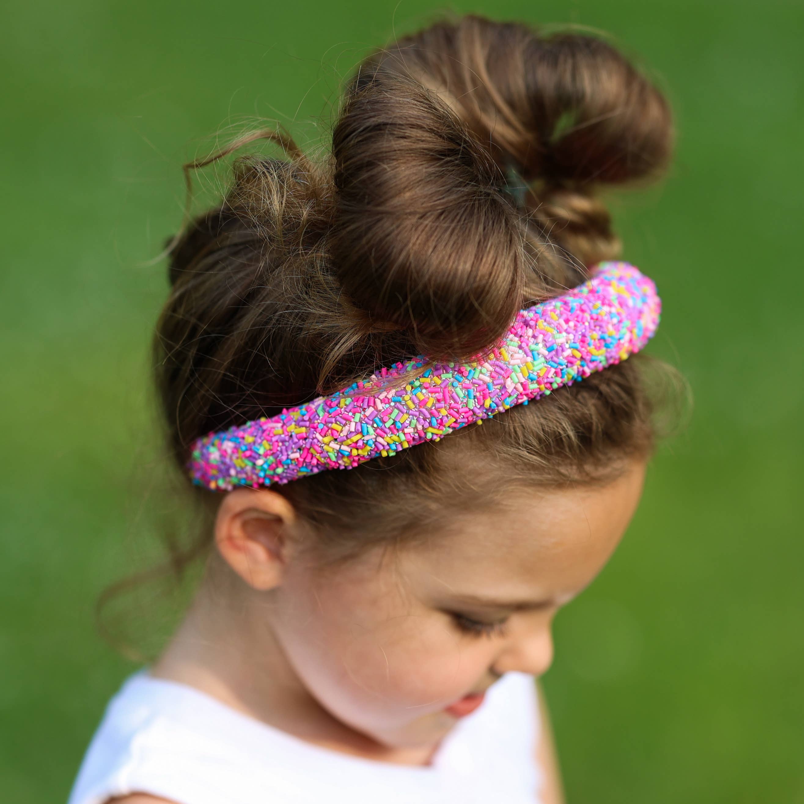 Frog Sac - Wholesale Fashion Headband - Kids - Padded Sprinkles Headband - Confetti Hair Band22