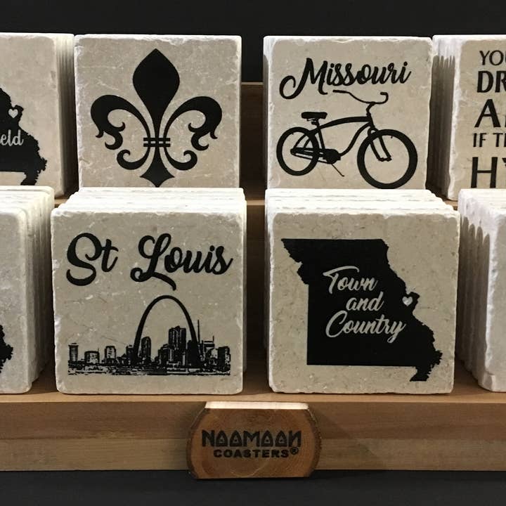 Noomoon - Wholesale Retailer Display - Home & Living - 8 Design Wooden Coaster Display12