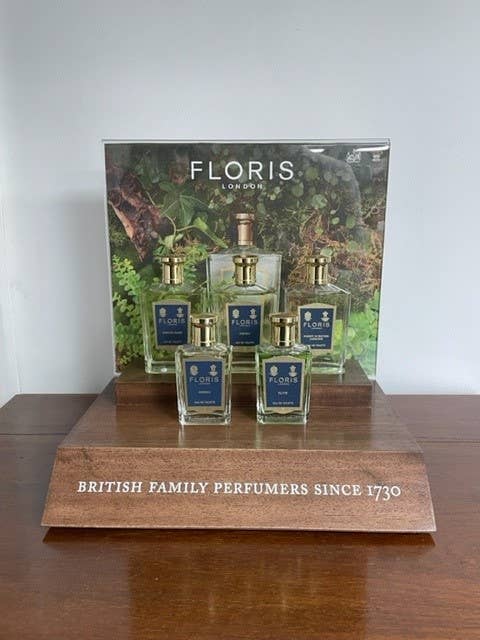 Floris London - Wholesale Retailer Display - Beauty & Wellness - Floris POS Counter Display