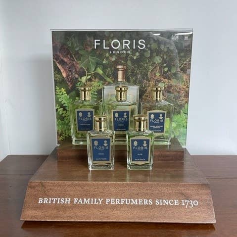 Floris London - Wholesale Retailer Display - Beauty & Wellness - Floris POS Counter Display0