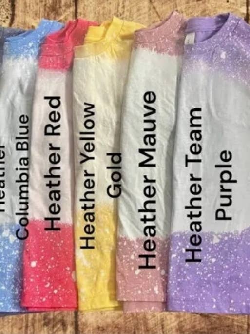 T-shirts para crianças branqueadas em branco para sublimação por atacado de Tiny trendz teez