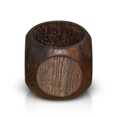 India Handicrafts Inc - Wholesale Napkin Ring - Black Diamond Napkin Ring2