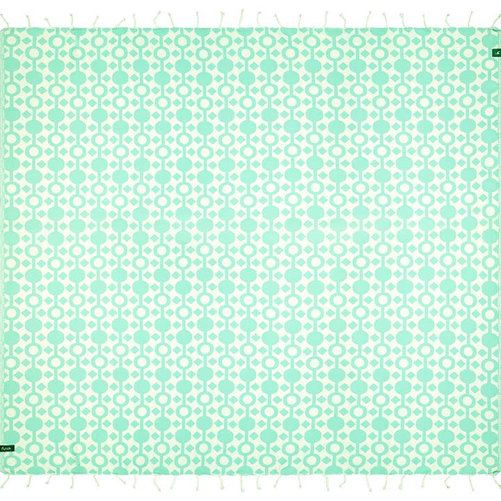 Amazónica meergrünes XL-Strandtuch für den Großhandel von Futah