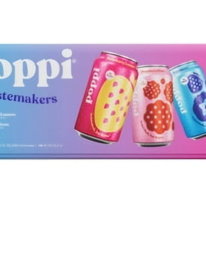 Pack de variétés de sodas prébiotiques Poppi Tastemakers 12oz 15pk pour la vente par Majesitc Health