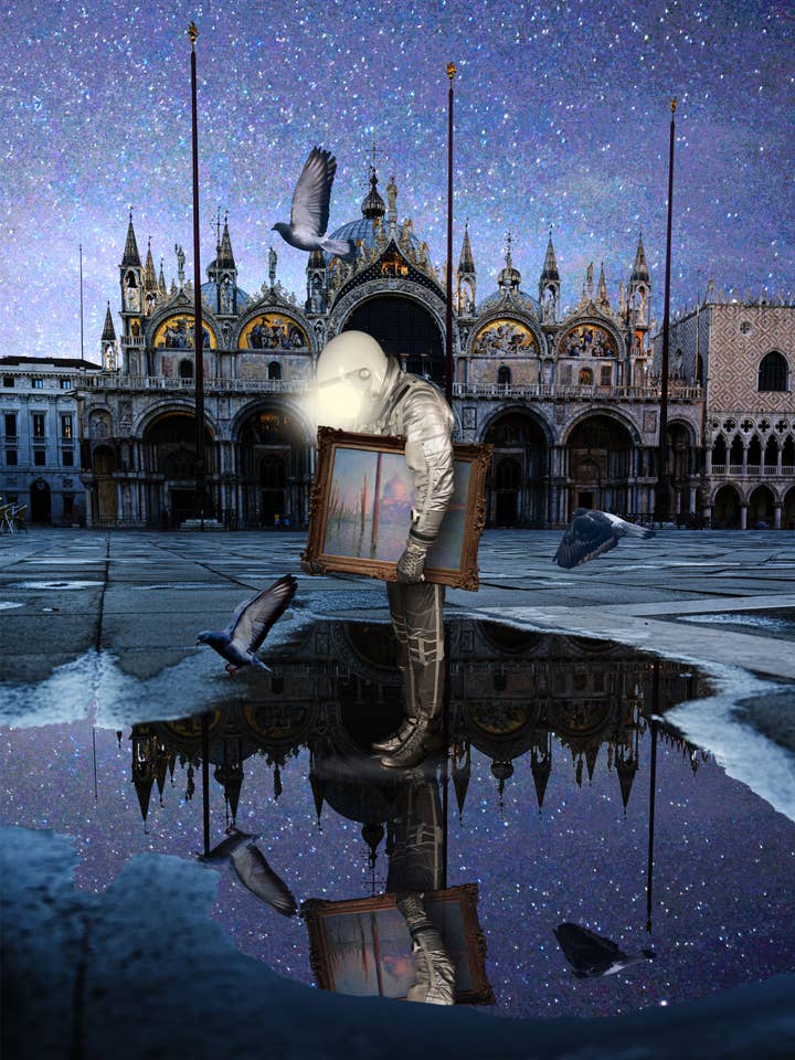 Kunsten at stjæle 18x24 for engroshandel hos Alter Images Art