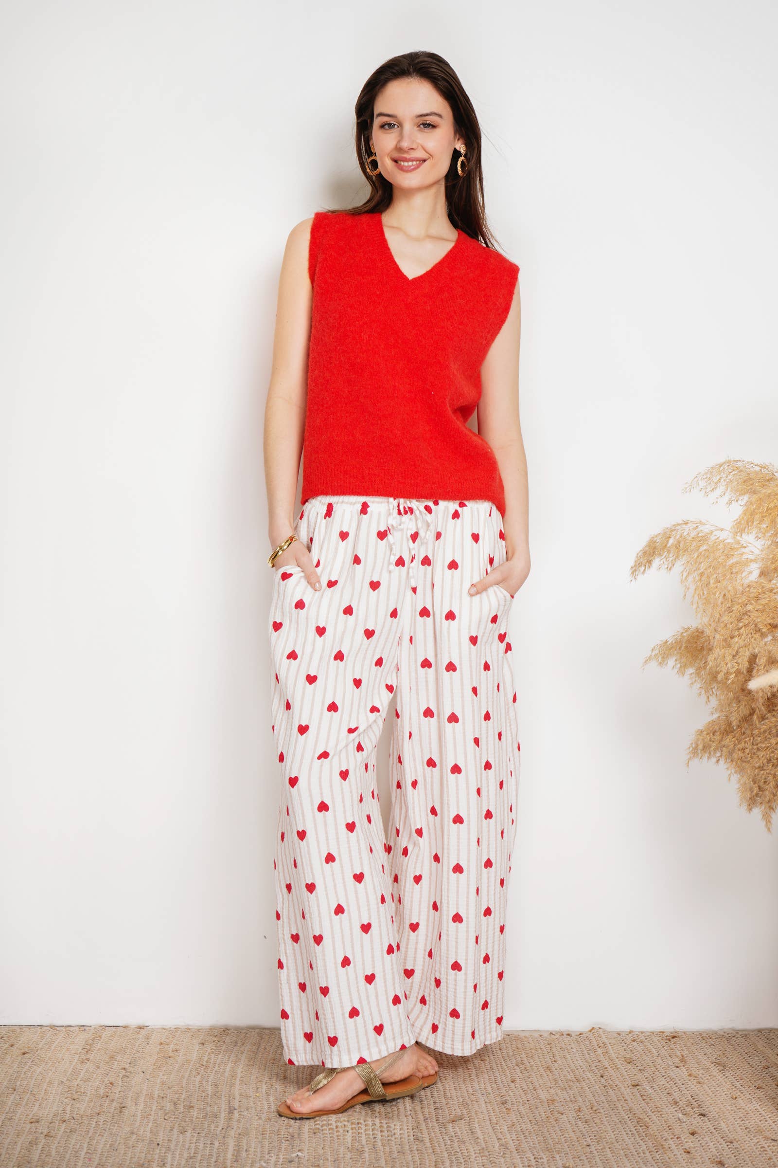 NOELINE – Engroshandel Pullover - Dame – Superfin alpaca vest uden ærmer 265109