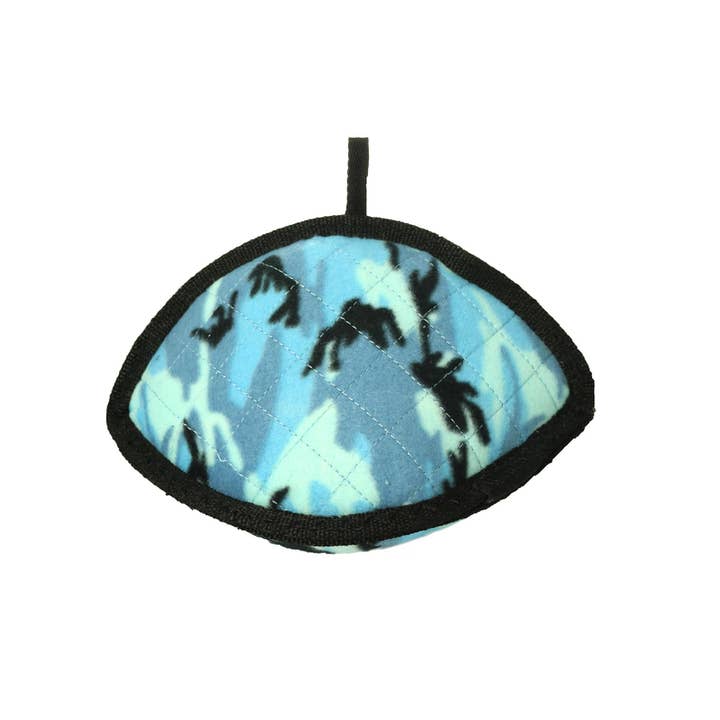 Tuffy Dog Toys - VIP Products - Vente Jouet – chien - Jouet pour chien Tuffy Ultimate Odd Ball, bleu camouflage, résistant et durable2