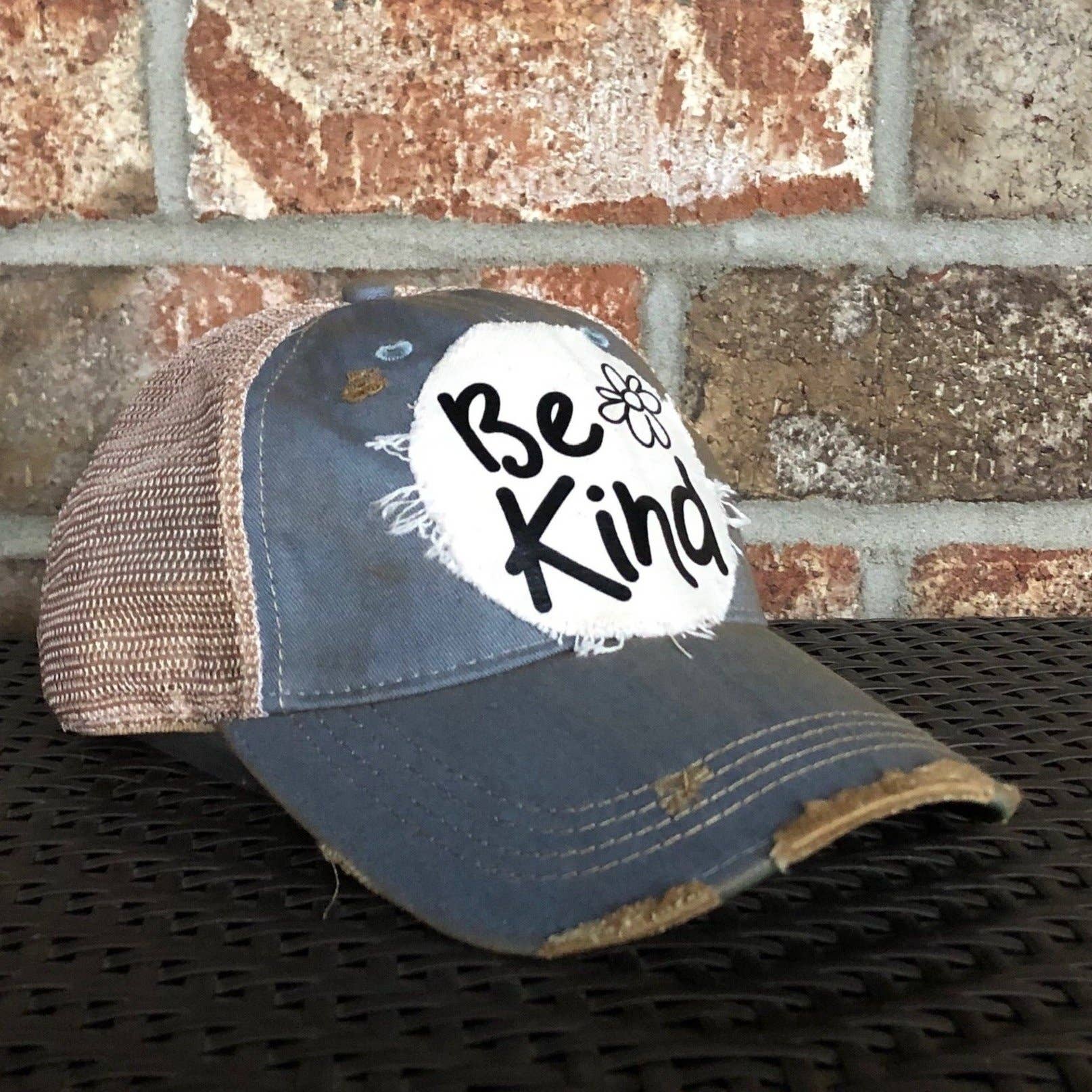 BohoGroove - Wholesale Baseball Cap - Women's -  “Be Kind” Hat – Positive Message Snapback Trucker6