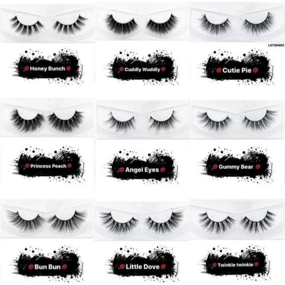 Lashes4today - Wholesale False/Fake Eyelashes - 3D Mink Eyelash Strips3