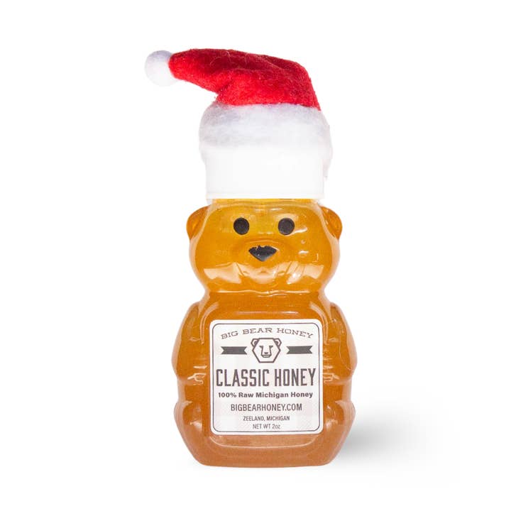 Big Bear Honey - Vente Miel - Ours en peluche de Noël au miel - 2 oz0
